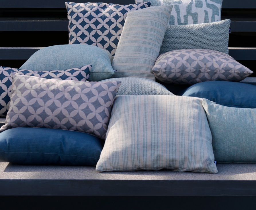 Hartman Lima Blue hoge rug 123x50 - De Tuinmeubelen Specialist